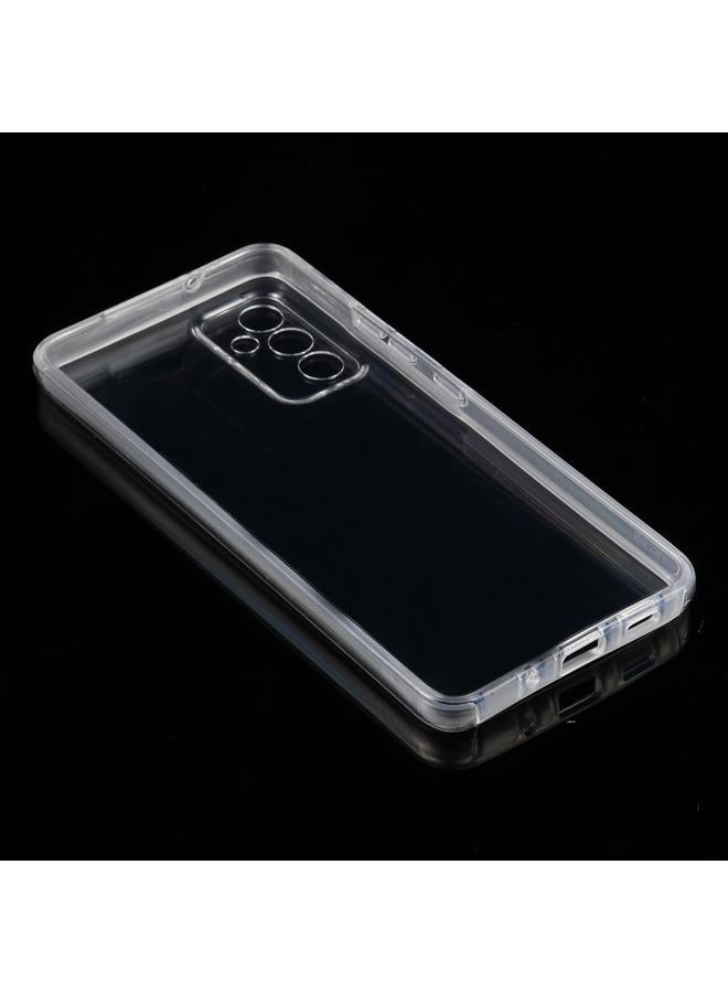 S-TOP Case For Samsung Galaxy A82 5G PC+TPU Ultra-thin Double-sided Full Coverage Transparent Soft Case - Image 2