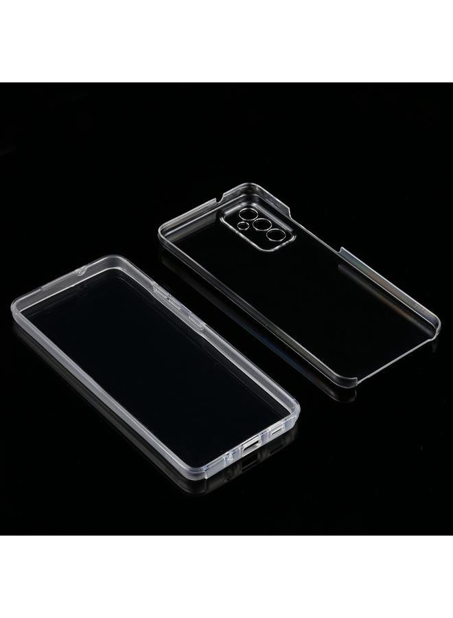S-TOP Case For Samsung Galaxy A82 5G PC+TPU Ultra-thin Double-sided Full Coverage Transparent Soft Case - Image 4