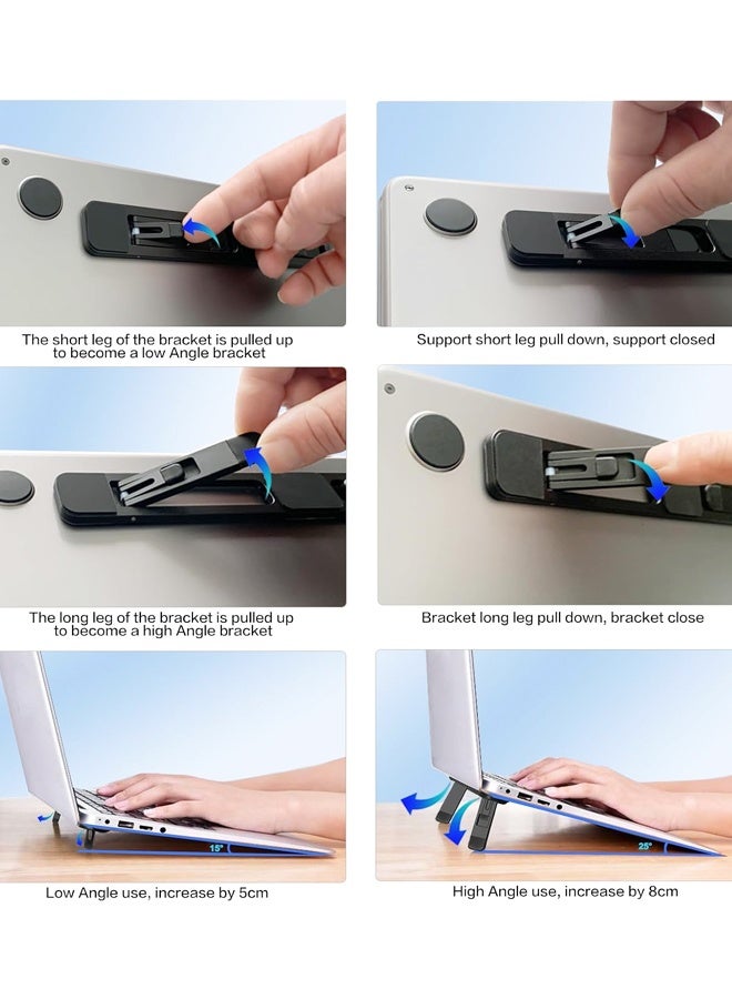 Aluminum Adjustable Ergonomic Laptop Stand 10-17 Inch - Image 5