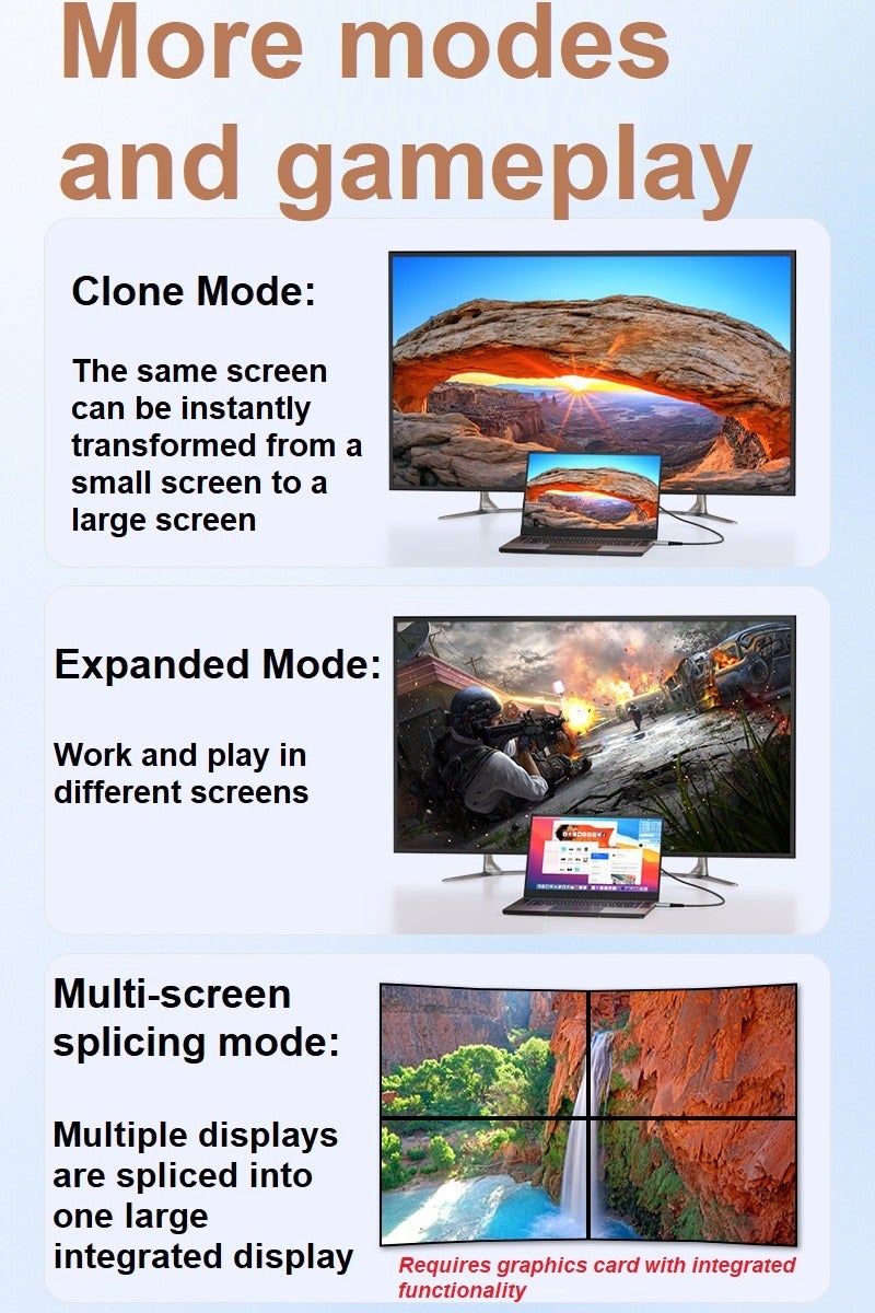 SHIXIN DP to HDMI 3 meter high-speed transmission adapter cables,Nylon braided design, HD 4K dual-screen expansion connection monitor transfer, TV DisplayPort to HDMI video cables - Image 5