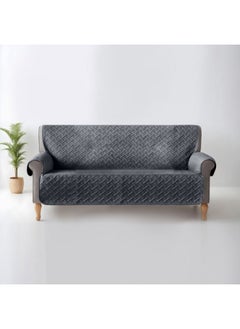 DANUBE HOME Ultra Sonic Sofa Protector For 3 Seater 279x179Cm Grey 
