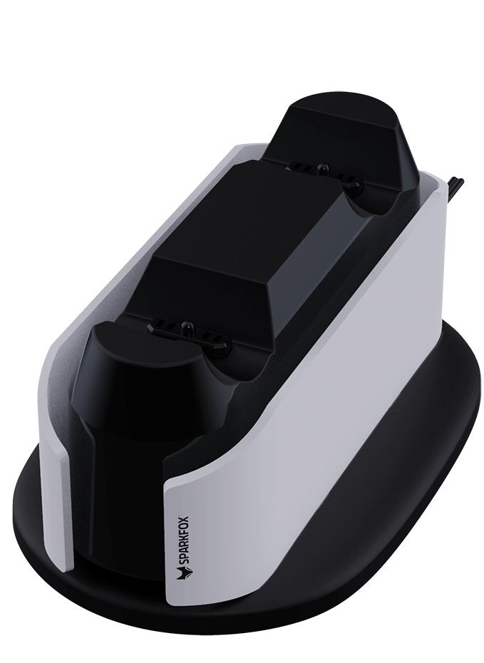 SPARKFOX SPARKFOX Dual Charge Dock For PS5 Dualsense  - Image 1