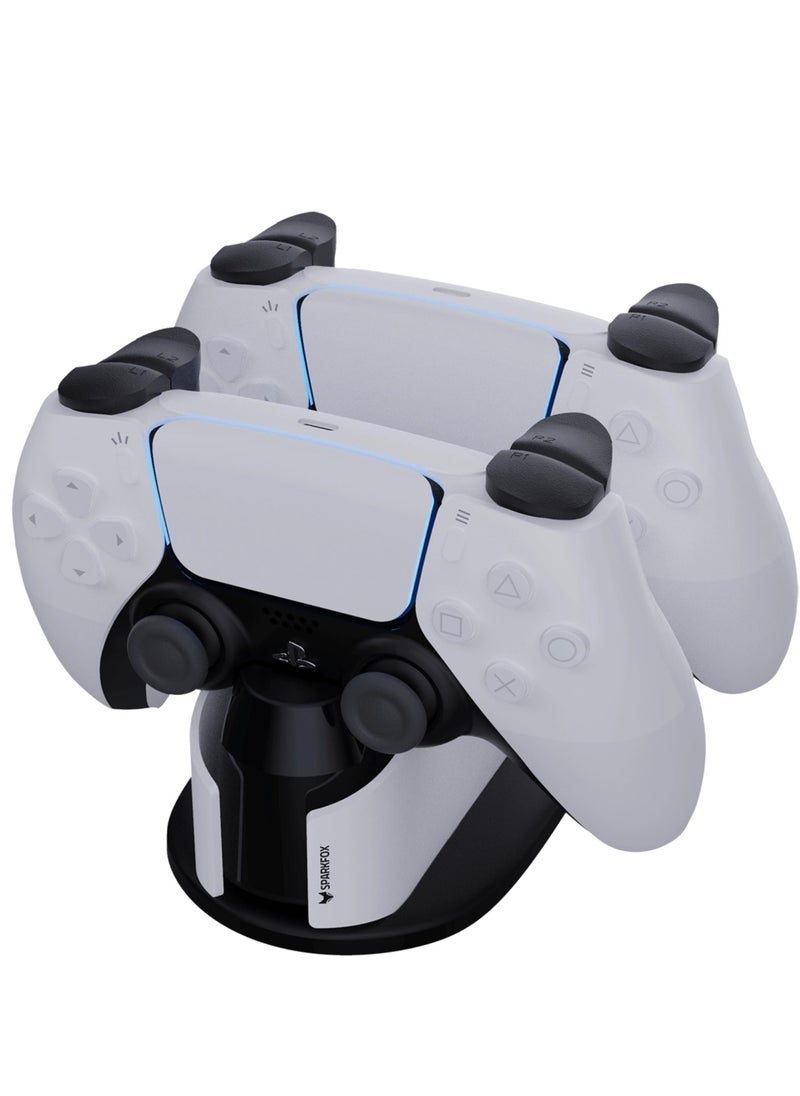 SPARKFOX SPARKFOX Dual Charge Dock For PS5 Dualsense  - Image 2