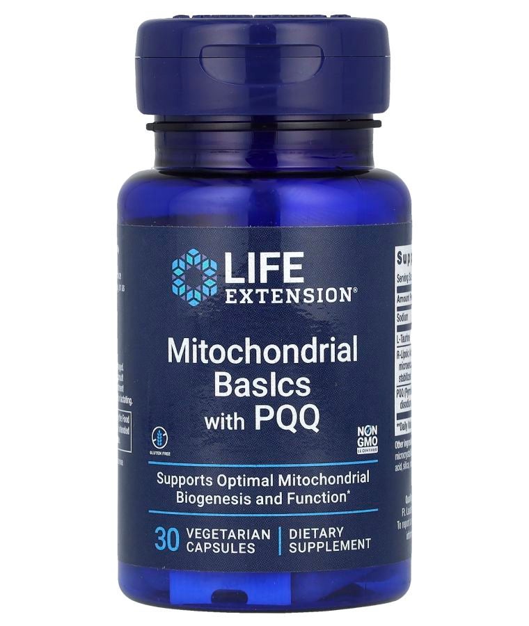 Mitochondrial Basics with PQQ 30 Vegetarian Capsules