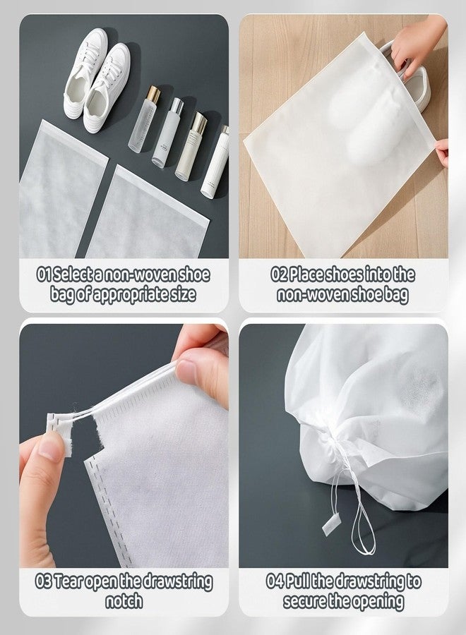 LUSTRIB 6-Pack Non-Woven Dust Bags for Handbags, 16x19 Inch Purse Protector Covers with Drawstring, Storage Organizer for Luxury Bags & Travel Accessories - Image 3
