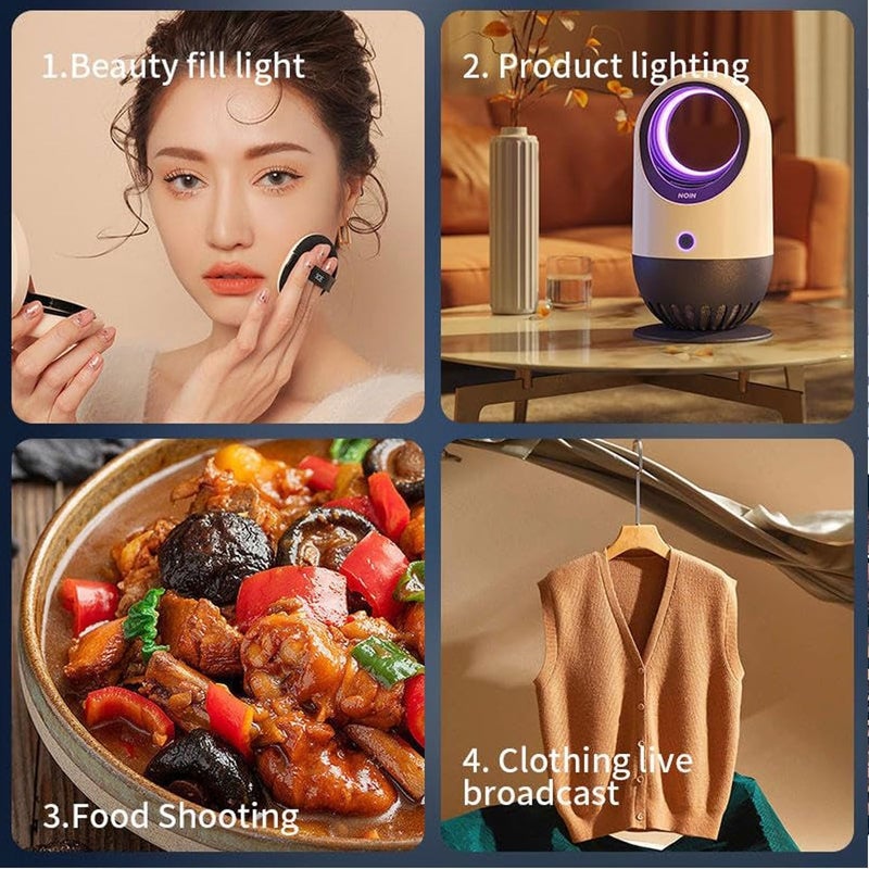 LED Video Soft Light Panel, for Studio Photography | Video Recording | Conference | YouTube,2700K-5700K CRI95+ | with Remote Control (Camera Light with 7Ft Stand) - Image 4