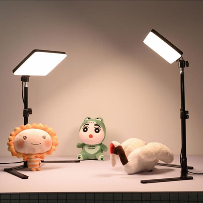 LED Video Soft Light Panel, for Studio Photography | Video Recording | Conference | YouTube,2700K-5700K CRI95+ | with Remote Control (Camera Light with 7Ft Stand) - Image 5