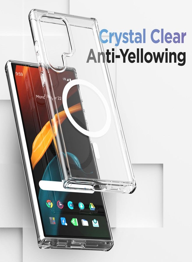 Encased Belt Case Designed for Samsung Galaxy S24 Ultra with Phone Holster Clip (Crystal Clear) (S24 Ultra) - Image 4