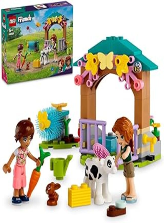 LEGO® Friends Autumn’s Baby Cow Shed 42607 Building Blocks Toy Set; Toys for Boys, Girls, and Kids (79 Pieces)
