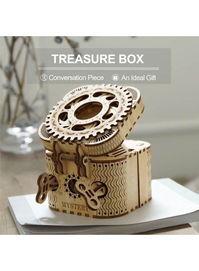 ROKR Puzzle Box 3D Wooden Puzzle Model Kits for Adults - Image 2