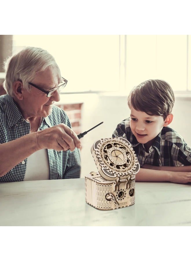 ROKR Puzzle Box 3D Wooden Puzzle Model Kits for Adults - Image 4