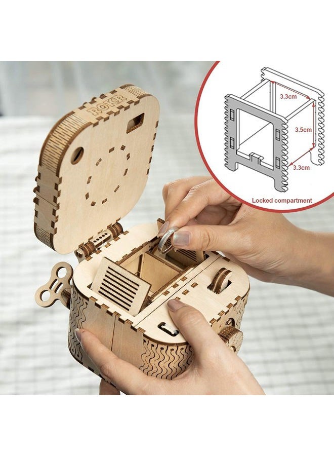 ROKR Puzzle Box 3D Wooden Puzzle Model Kits for Adults - Image 3