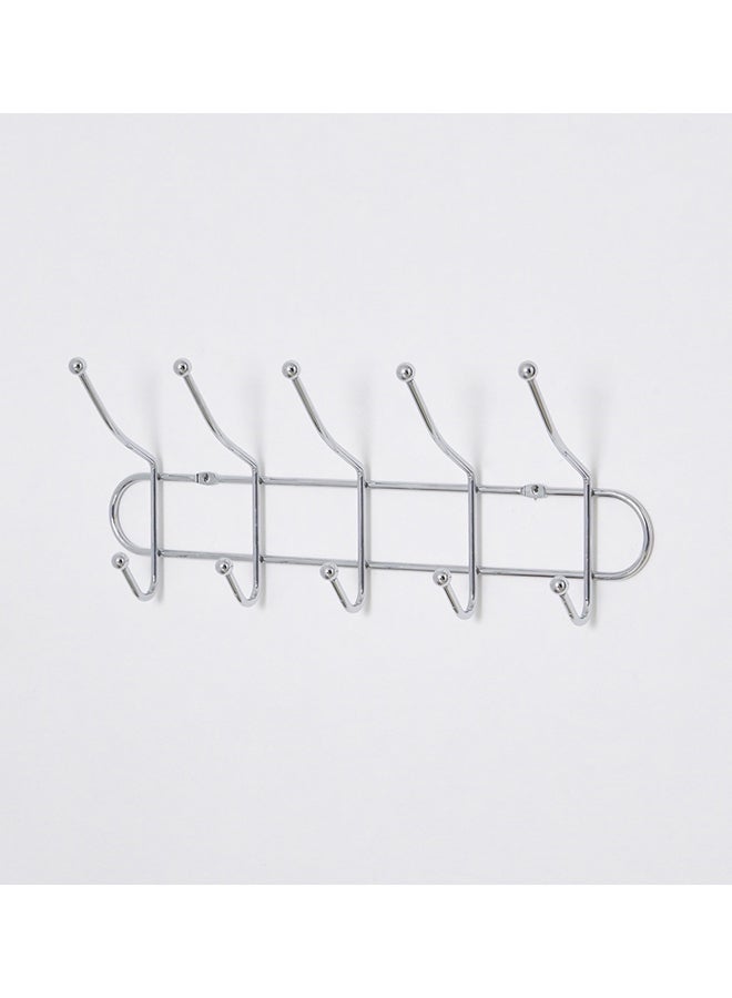 Stainless Steel Towel Hanging Hook Silver 43x17x11.5cm - Image 2