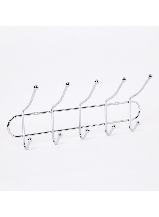 Stainless Steel Towel Hanging Hook Silver 43x17x11.5cm - Image 1