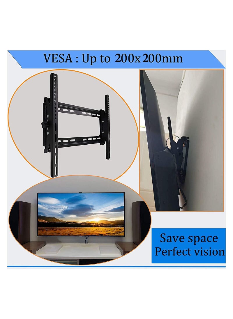 Generic TV Wall Mount, Wall Mount TV Bracket for 13-37 inch TVs Holds up to 30kg, Low Profile Tilting TV Mount with Level Adjustment  - Image 3