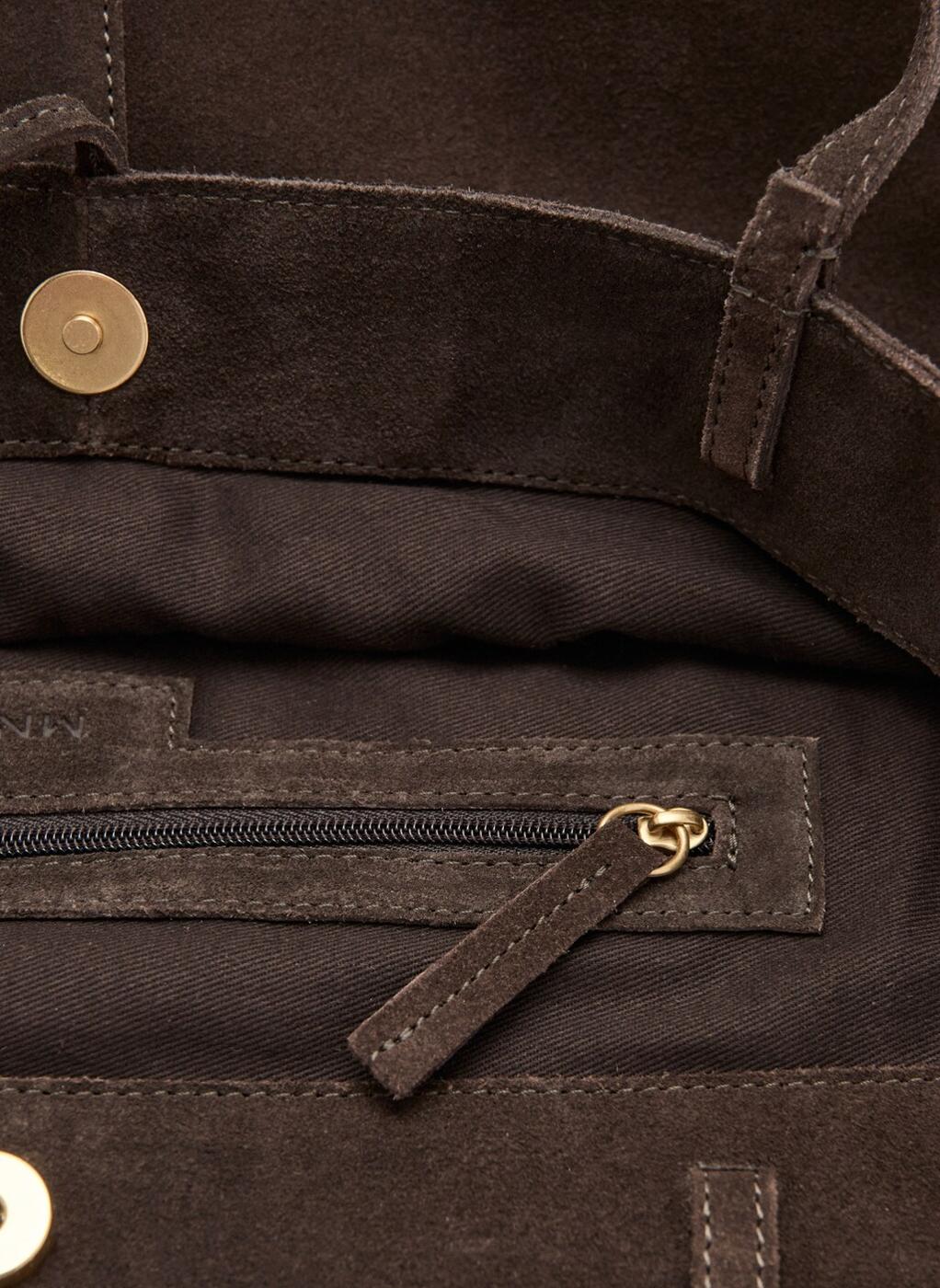 حقيبة تسوق سويدي بإغلاق فيونكة