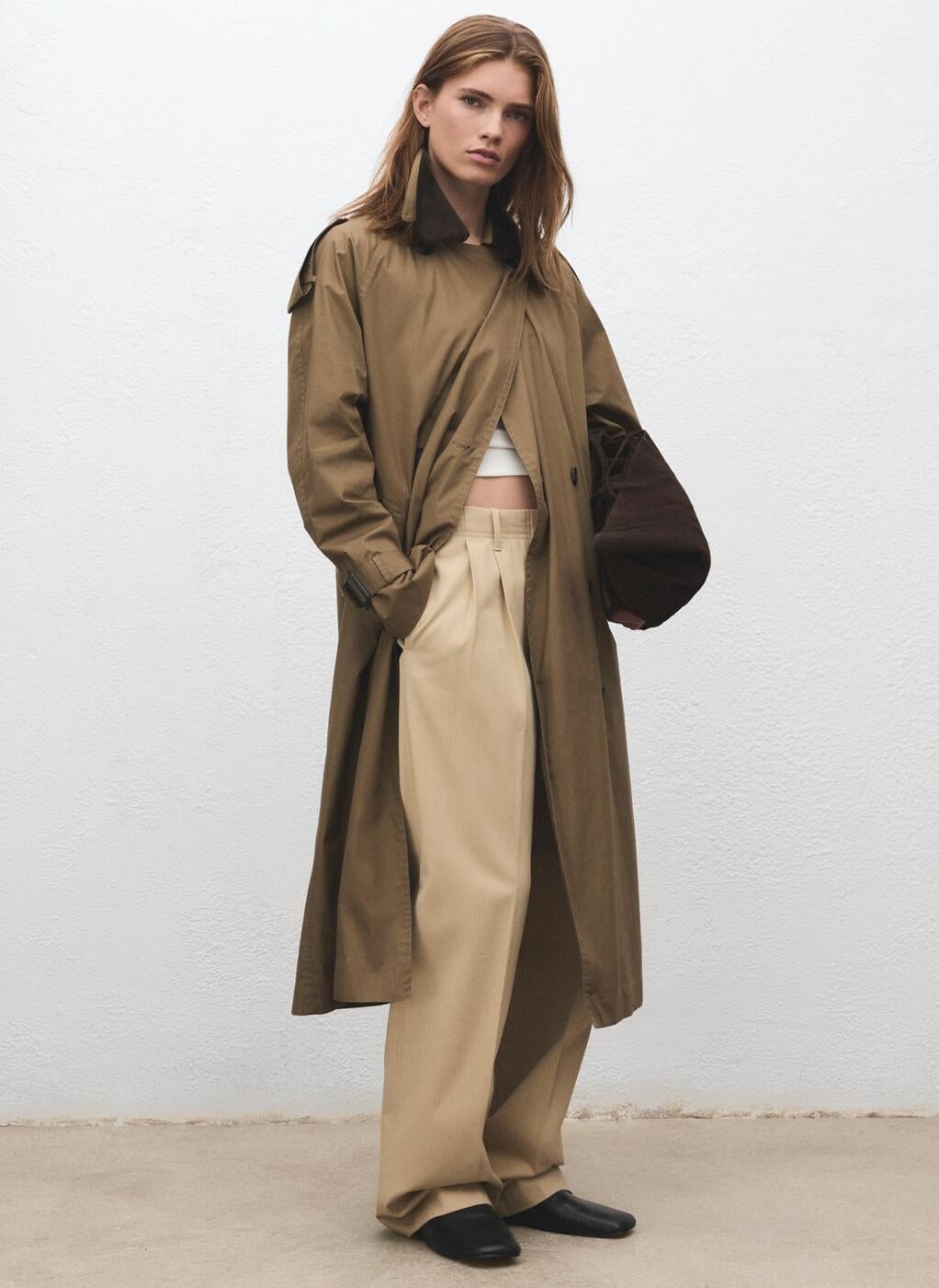 حقيبة تسوق سويدي بإغلاق فيونكة