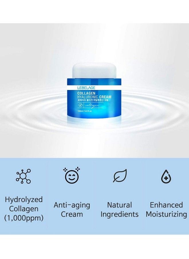 Lebelage Collagen Hyaluronic Cream 100Ml_Korean Cosmetic  - Image 3