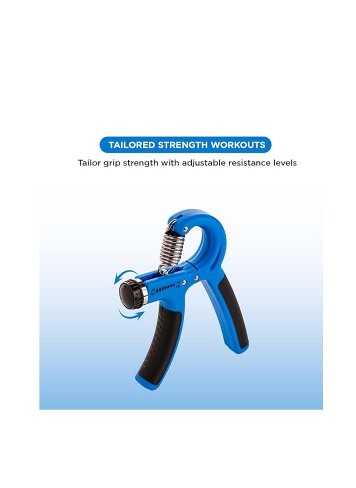 ENDLESS  Adjustable Hand Grip Strengthener | 10 Kg to 40 Kg | Assorted | Resistance Level | Exercise Equipment to Use in Home & Gym | For Forearm & Finger Power Gripper Exercises  - Image 2