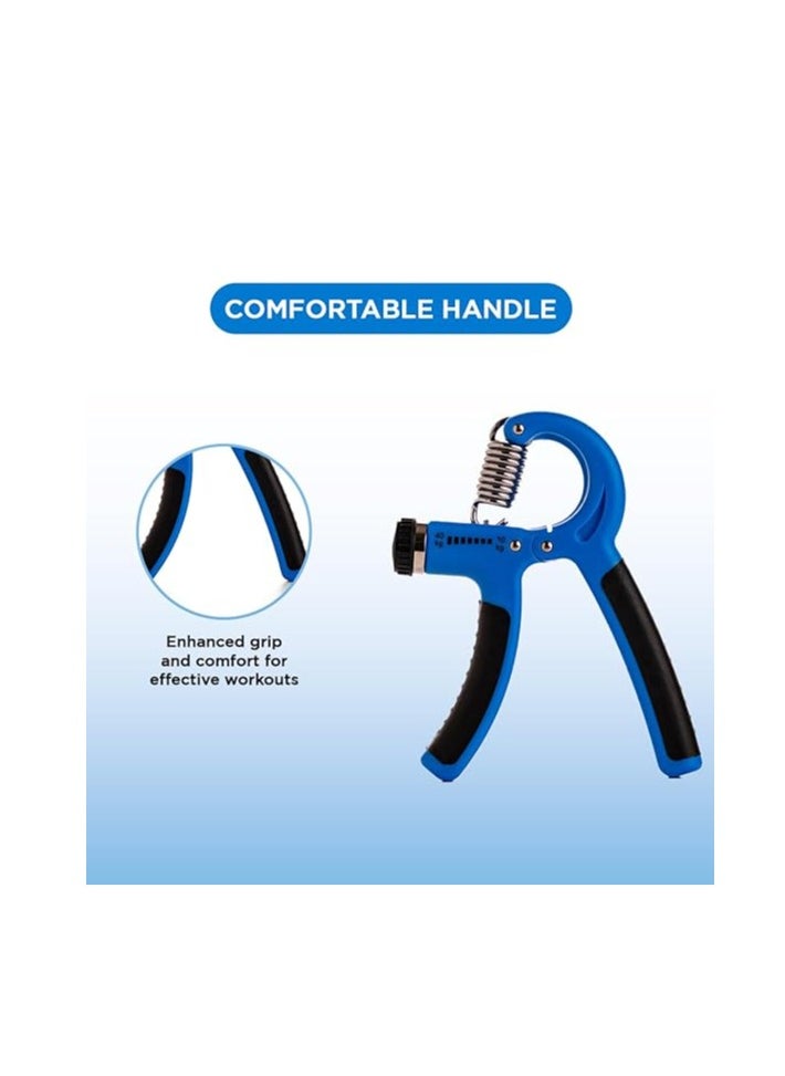 ENDLESS  Adjustable Hand Grip Strengthener | 10 Kg to 40 Kg | Assorted | Resistance Level | Exercise Equipment to Use in Home & Gym | For Forearm & Finger Power Gripper Exercises  - Image 3
