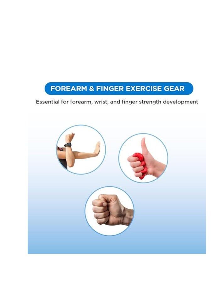 ENDLESS  Adjustable Hand Grip Strengthener | 10 Kg to 40 Kg | Assorted | Resistance Level | Exercise Equipment to Use in Home & Gym | For Forearm & Finger Power Gripper Exercises  - Image 5