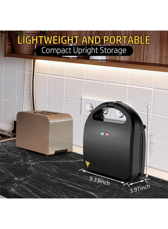 SWaffle Iron Set with  Non-Stick Plates, 750 W Toaster - Image 3