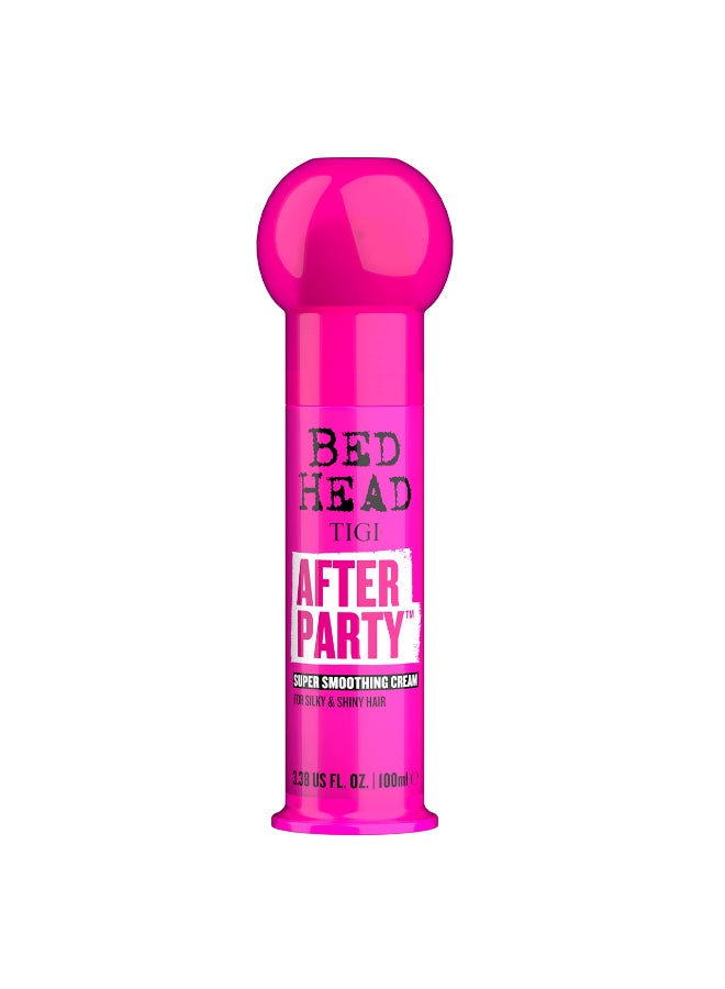 TIGI Bed Head After Party Super Smoothing Cream Anti Frizz Hair Styling Product Humidity Protection for Frizzy Dull or Coarse Hair 338 fl oz - Image 3