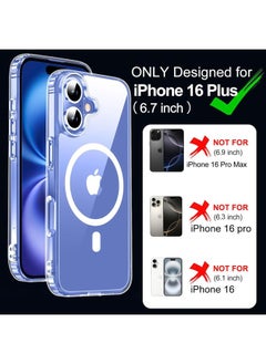 Privacy Case for iPhone 16 Plus, Clear Magnetic iPhone 16 Plus Phone Case with Privacy Screen Protector & Camera Protector, Ultra Slim Shockproof TPU Bumper Hard PC Cover - pzsku/Z636E6D39B40BE142E84FZ/45/_/1726472225/f3e6f193-9976-4231-989e-c58120300278