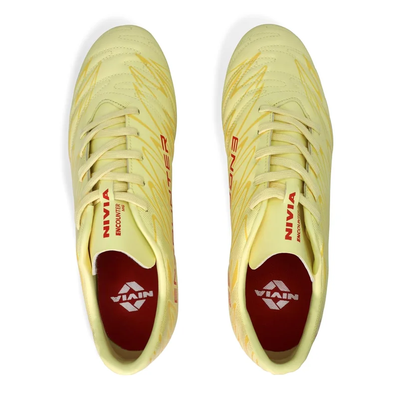 Nivia  Nivia Encounter Mg 11 Football Studs for Men - Lightweight Synthetic Leather with TPU Outsole for Hard & Grassy Surfaces  | Best Price UAE