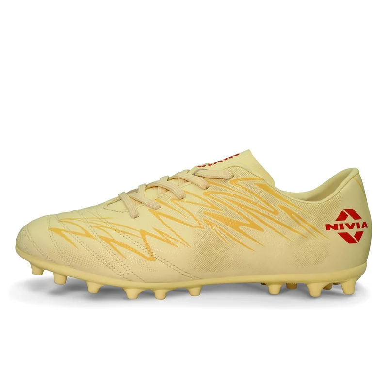 نيفيا Nivia Encounter Mg 11 Football Studs for Men - Lightweight Synthetic Leather with TPU Outsole for Hard & Grassy Surfaces