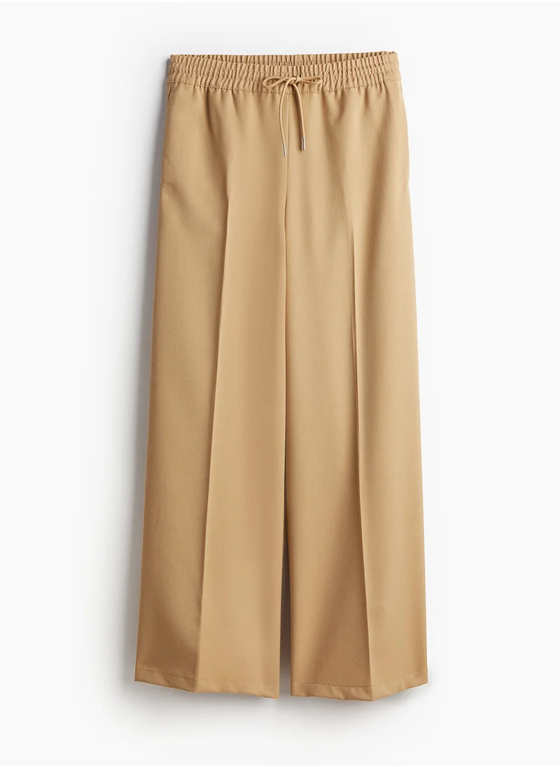 اتش اند ام Wide Pull-On Trousers