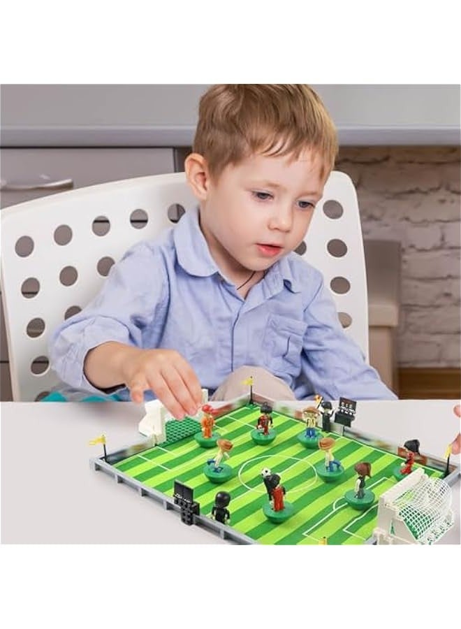 Soccer Stadium Building Block Set, Soccer Stadium Football Matches Building Model Set for Teen Boys Girls Fans (A-269) - Image 5