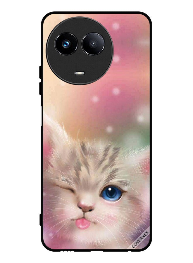 Covernex Protective Case Cover For Realme 11 5G Cute Cat - Image 1