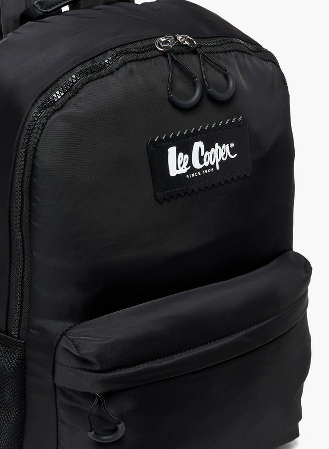 Lee Cooper Colourblock School Backpack With Padded Shoulder Straps - 30x17x44 CM - Image 2