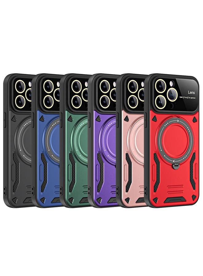 S-TOP Case For iPhone 15 Plus Large Window MagSafe Holder Phone Case - Image 2