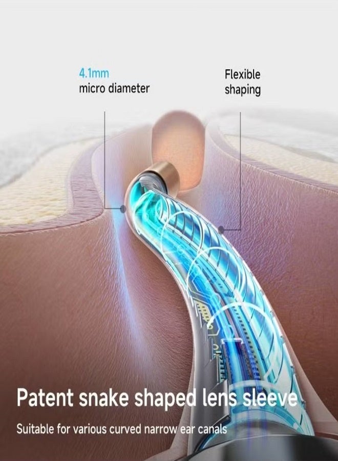 Bebird Earsight Plus Ear Wax Removal Tool Camera & Light, Visual Earwax Cleaner with Cleaning Kit As Spade/Spoon/Picker/Tweezers Clean Ears for Family, Ear-Scope Wireless WiFi Connect (Dark Blue) - Image 4