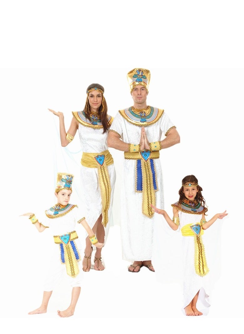Generic - Kid's Egyptian Pharaoh Costume Egyptian Queen Costume Party - Image 1