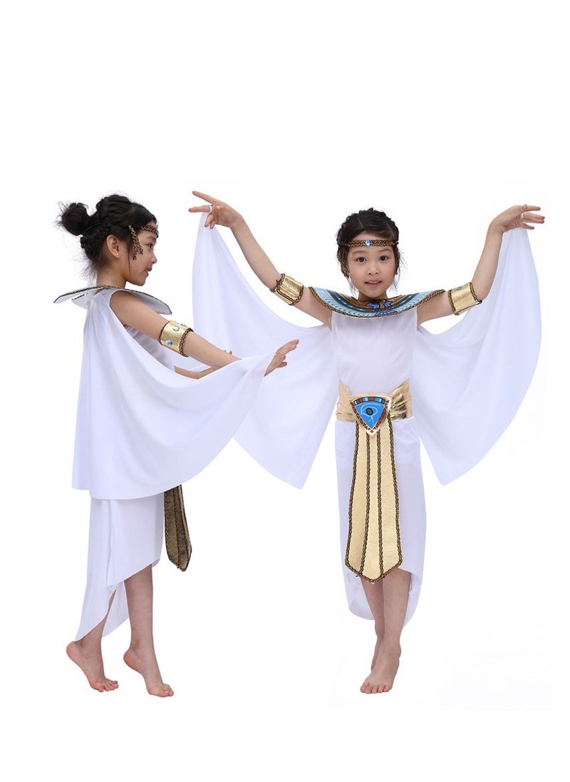 Generic - Kid's Egyptian Pharaoh Costume Egyptian Queen Costume Party - Image 1