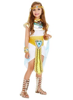 Generic Kid's Egyptian Pharaoh Costume Egyptian Queen Costume Party  - Image 2