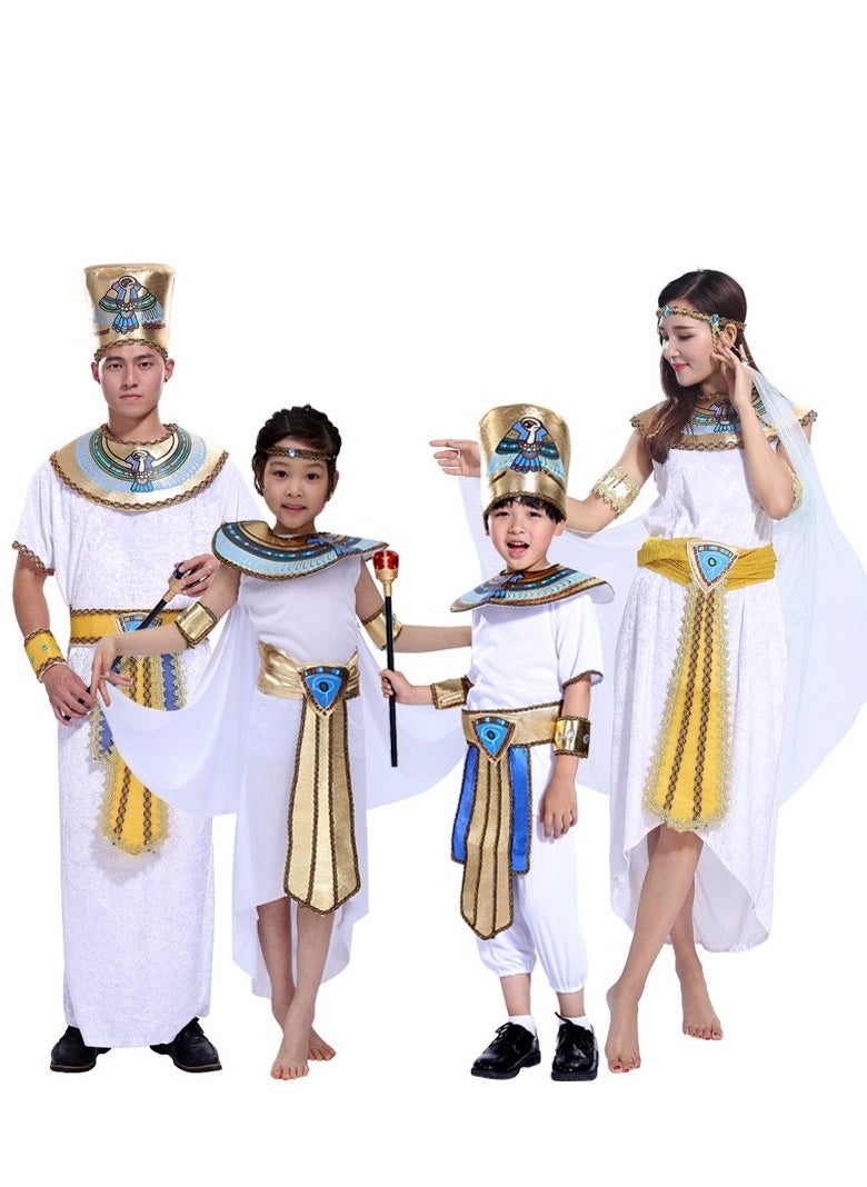 Generic - Kid's Egyptian Pharaoh Costume Egyptian Queen Costume Party - Image 1