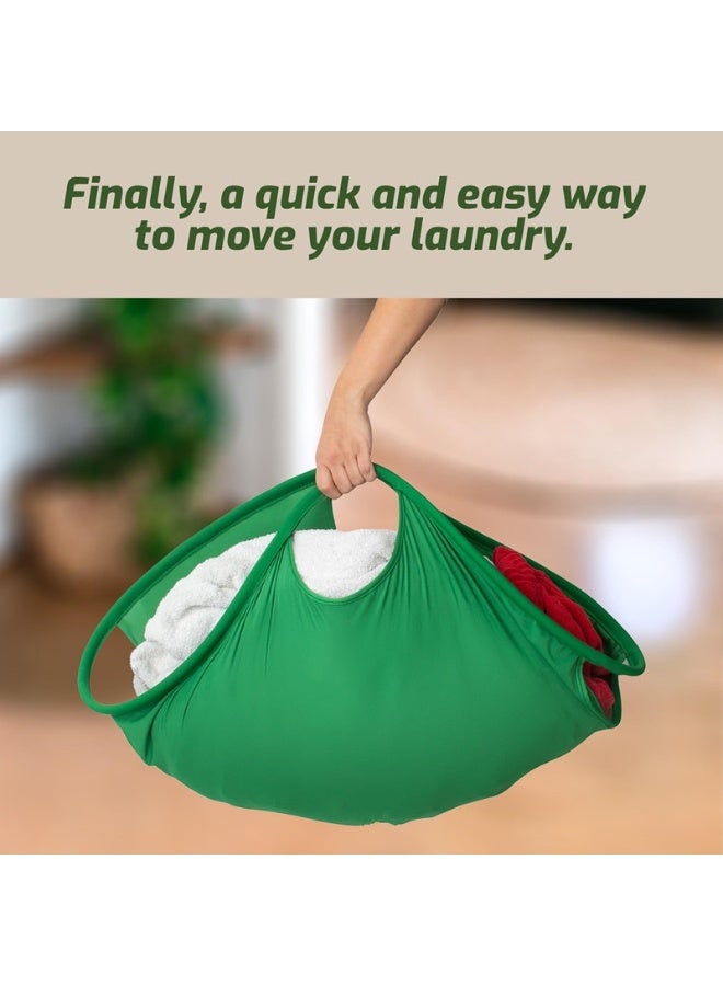 Collapsible Laundry Basket | Your Portable Foldable Hamper for Washing & Dryer Clothes Removal | Innovative Laundry Grabber - Image 3