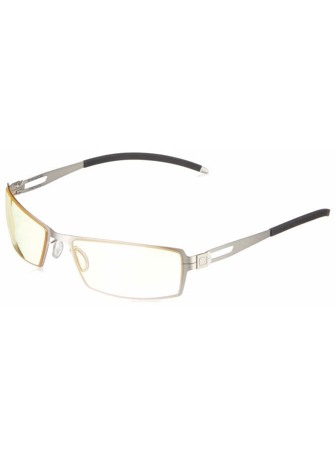 GUNNAR Gaming and Computer Eyewear/Sheadog, Amber Tint - Patented Lens, Reduce Digital Eye Strain, Block 65% of Harmful Blue Light - Image 1