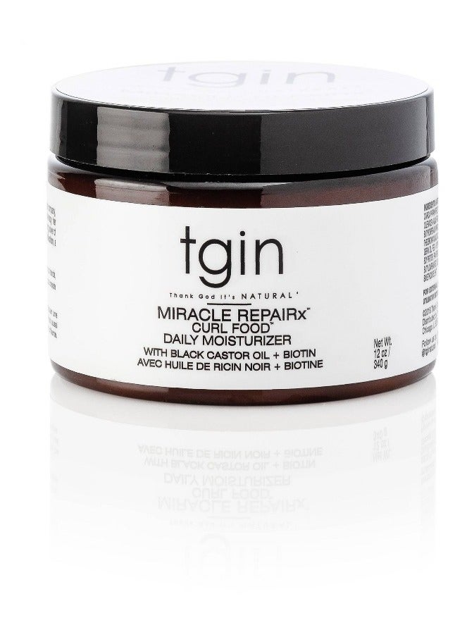TGIN MIRACLE REPAIRX Curl Food Daily Moisturizer (12oz) - Image 2