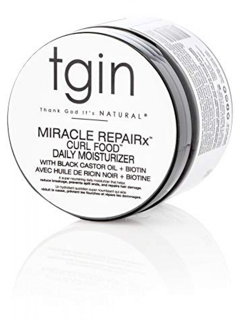 TGIN MIRACLE REPAIRX Curl Food Daily Moisturizer (12oz) - Image 3