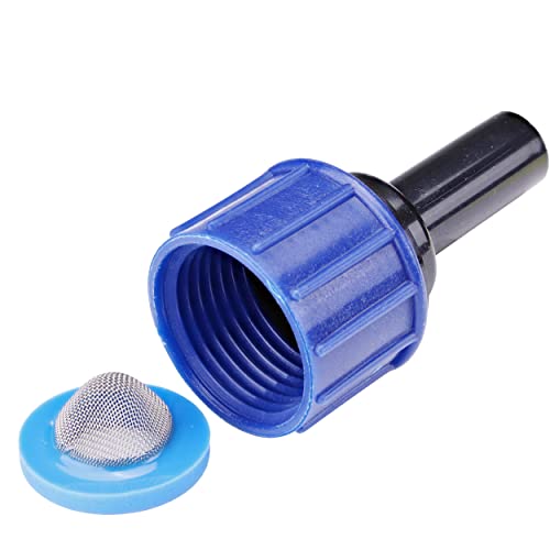 Raindrip R325CB Compression Swivel Adaptor with Washer, Connects 1/4 Inch Tubing or Dripline to 3/4 Inch MHT Hose Bibb or Garden Hose, Black - Image 2