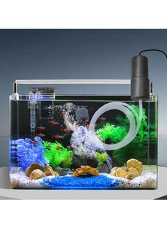 Mini USB Fish Tank Air Pump, Ultra Silent Aquarium Air Aerator with Air Stone, Portable Oxygen Bubbler, Energy Saving, High Efficiency, 1W-2W, Includes Silicone Tube - pzsku/Z636F4560562945D136E4Z/45/_/1734757035/43f1ab6a-1ed7-4f1a-ac4c-d3d20eb31208