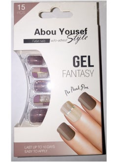 Abou Yousef Style ABOU YOUSEF FALSE NAILS GEL FANTASY 88-AY092  - Image 1