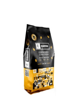 ecoffee Espresso super crema - Roast Medium- 250 Gm  - Image 1
