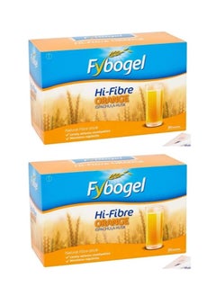 Fybogel Orange Ispaghula Husk Natural Fibre Drink - 30 Sachets 2PCS  - Image 2