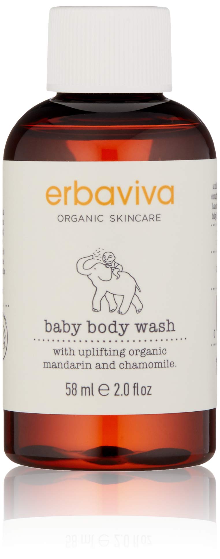 erbaviva Baby Body Wash, 2 Fl Oz - Image 1